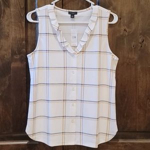 NWT Sleeveless Ann Taylor blouse